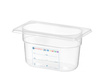 Bac GN 1/9 prof. 10 cm en polypropylène HACCP | HENDI 880555