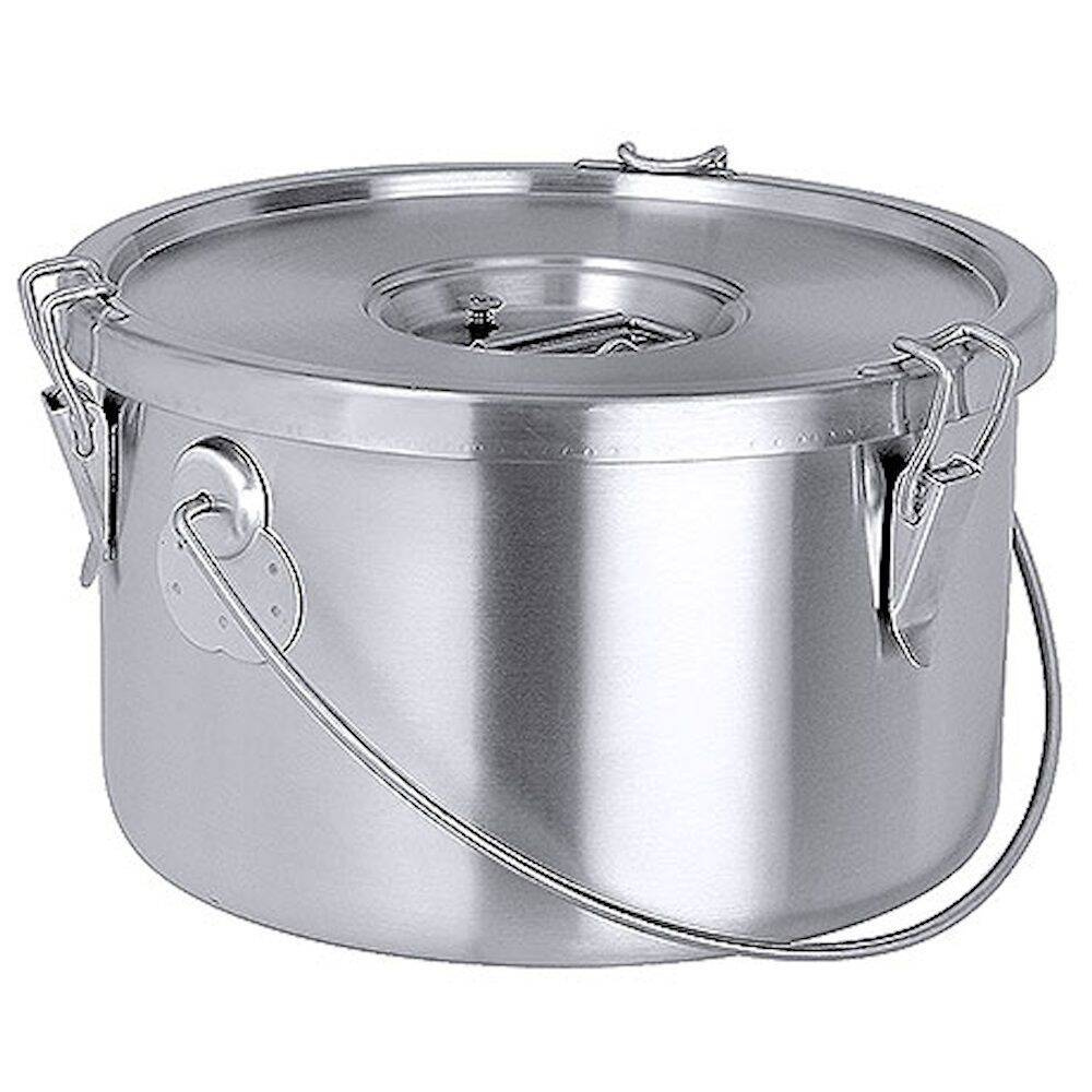 Thermos en acier pour liquides 10 l, diamètre 34 cm | CONTACTO 3081/010
