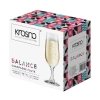 Verres à champagne Balance, 190 ml - ensemble de 6 pièces | KROSNO FKMA230018005010