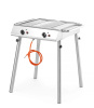 Grill à gaz Xantos 9,5kW, 770x710x(H)870mm | HENDI 148624