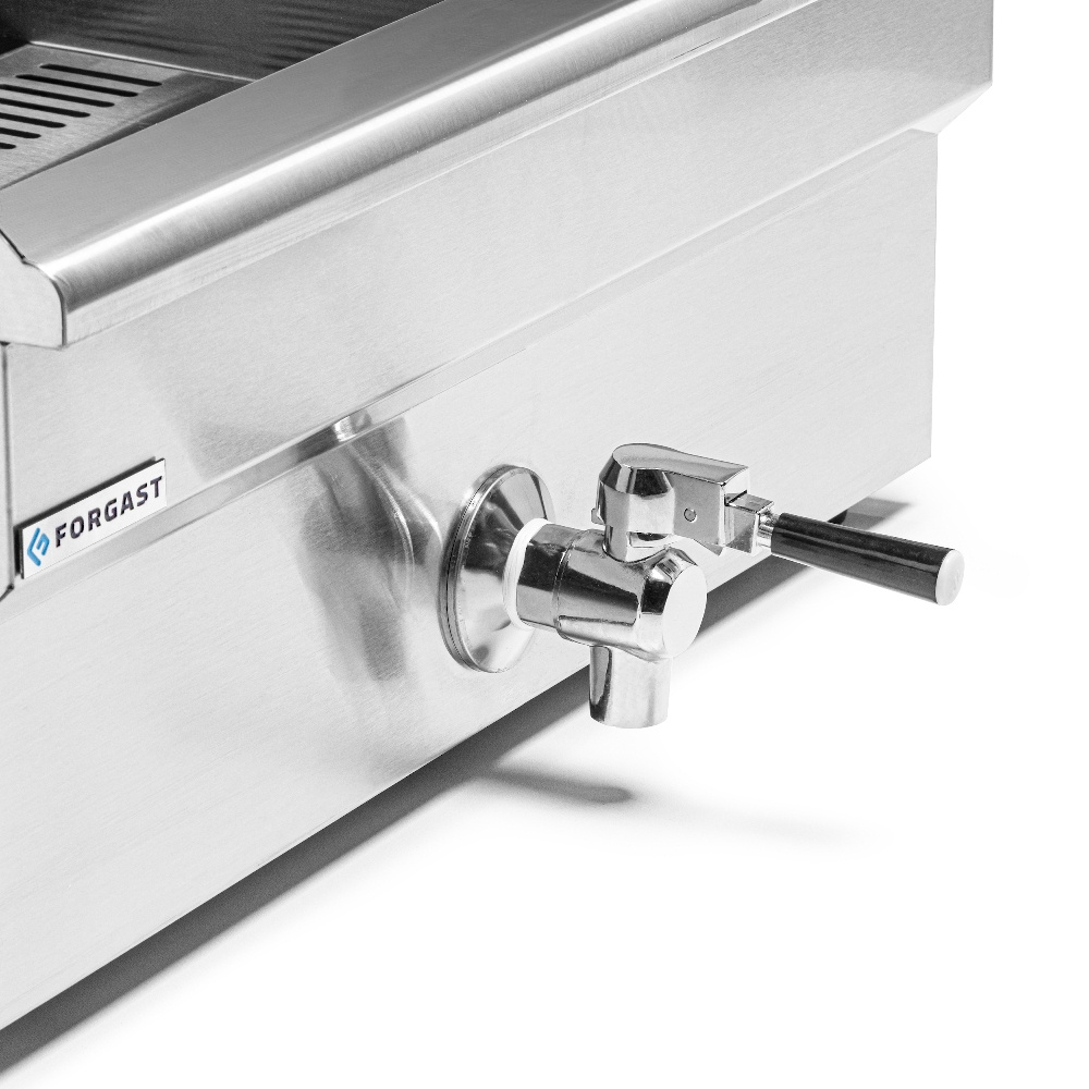 Friteuse électrique 1-cuvelle 20 L, 4,8 kW, zone froide | FORGAST FG09017