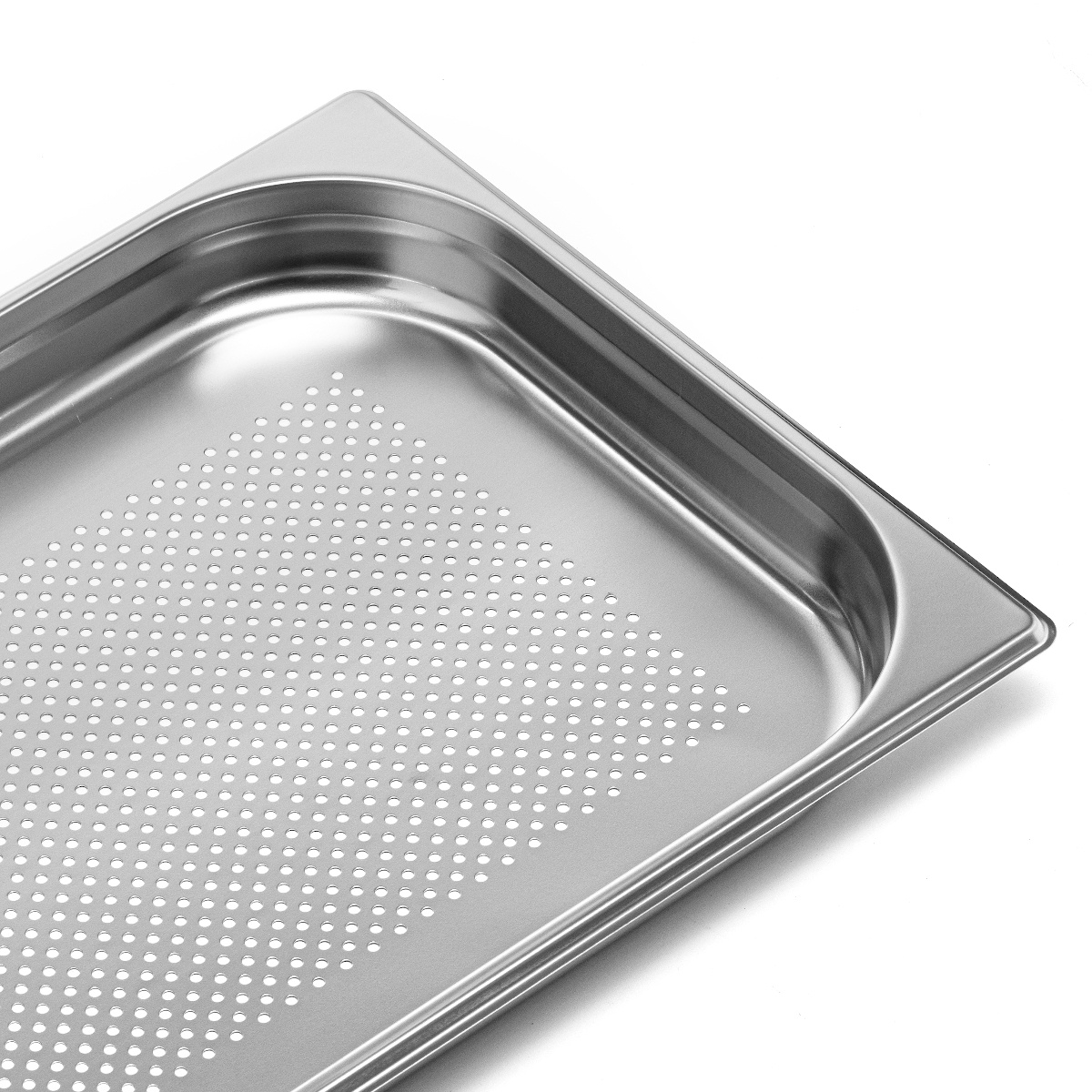 Conteneur GN 1/1 4 cm perforé en acier inoxydable | FORGAST FG04704V1