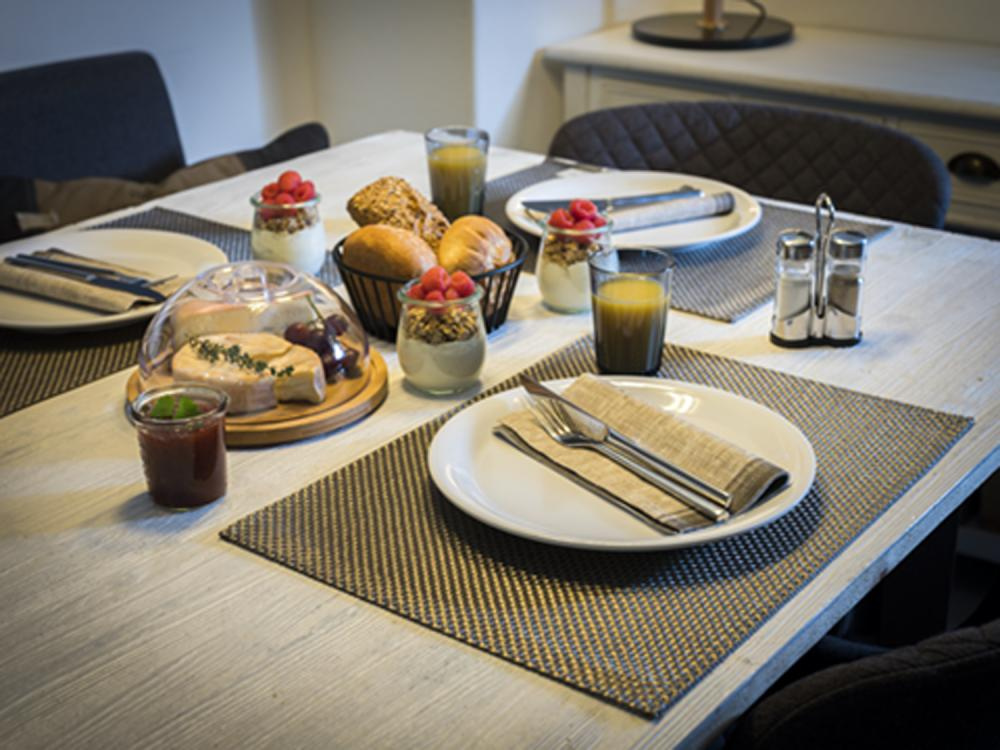 Set de table TIRA, PVC, gris, 45x33x0,1 cm | APS 60524