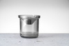 Cendrier en verre avec insert en acier Ø 98 mm | HENDI 440117
