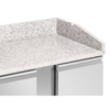 Table réfrigérée 2-portes pour pizza 302 l | FORGAST FG07302