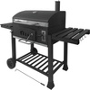 Gril à charbon avec réglage de la grille, grille 45x40 cm | LUND 99533