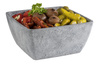 Bol CONCRA, mélamine, gris, 19x19x9 cm, 1,5 l | APS 84830