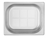 Bac GN 1/2 prof. 10 cm en acier inoxydable KITCHEN LINE perforé | HENDI 807330