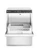 Lave-vaisselle professionnel Doppio avec doseur de détergent et pompe de vidange, panier 50x50 cm, 3,4/4,9 kW, 230/400 V | HENDI 237366