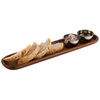 Planche de service en bois d’acacia, marron, 37x8x2 cm | APS 792