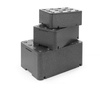 Conteneur isotherme en piocelan 47 l, 60x40x29,6 cm | HENDI 707593