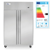 Armoire de congélation Profi Line, acier inoxydable, 2 portes, 900 l, refroidissement dynamique | ARKTIC 233139