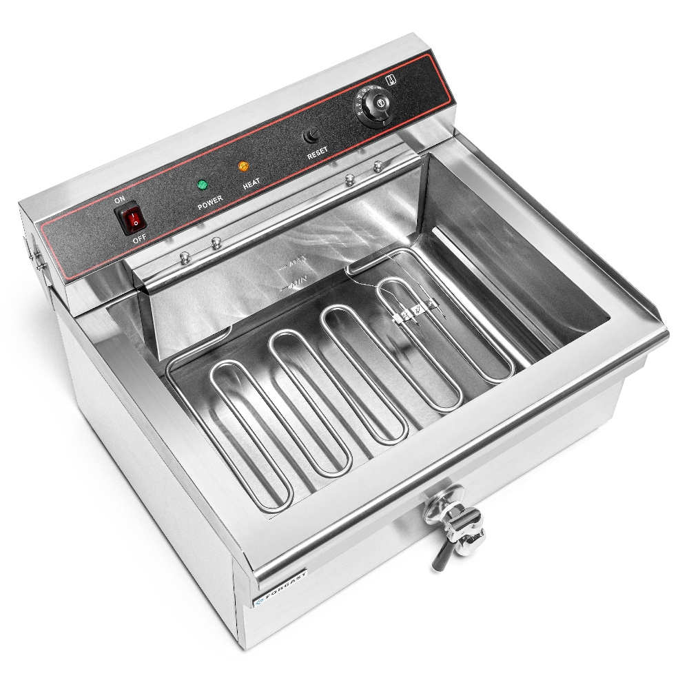 Friteuse électrique 1-cuvelle 20 L, 4,8 kW, zone froide | FORGAST FG09017