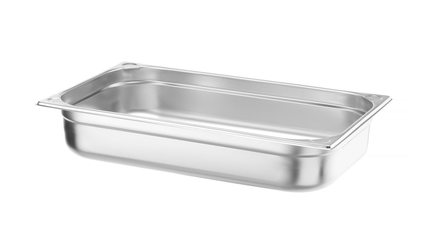 Bac GN 1/1 prof. 10 cm en acier inoxydable KITCHEN LINE | HENDI 806135