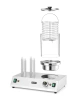 Chauffe-saucisses et pains pour hot-dogs, 220-240V/550W, 50x31x39,5 cm | HENDI 265031