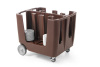 Chariot de transport pour assiettes | HENDI 877906
