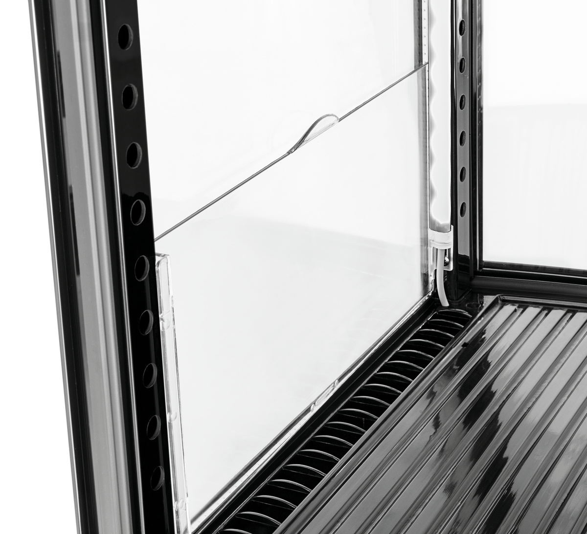 Vitrine réfrigérée Mini 75L2T noire | BARTSCHER 700387
