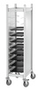 Chariot pliable en acier inoxydable pour plateaux 1/1 | BARTSCHER 300149