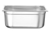 Bac GN 2/3 prof. 15 cm en acier inoxydable KITCHEN LINE | HENDI 806241