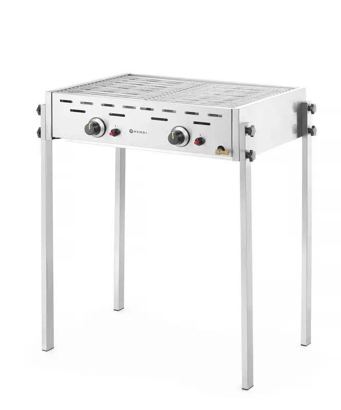 Gril gazowy Roast-Master Pro, 11,6 kW, deux zones | HENDI 148808