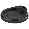 Couvercle pour gobelets réutilisables TO GO, noir, 8.5x2.5 cm | APS 66917
