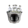Refroidisseur à bouteilles, cooler STAINLESS, acier inoxydable, 33x20 cm, 8 l | APS 36120