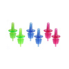 Ensemble de 6 becs verseurs colorés pour alcool | HENDI 599457