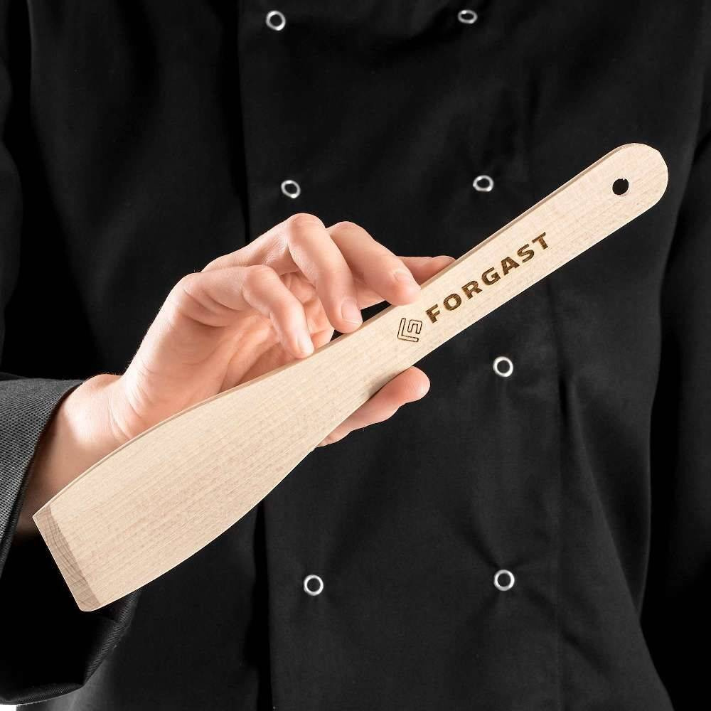 Spatule en bois droite 30 cm | FORGAST FG12657