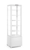 Vitrine réfrigérée 280 l, blanc, LED, 0,29 kW, 55,6x52,6x191,3 cm | ARKTIC 233696