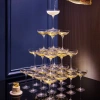 Coupes à champagne plates, Harmony, 280 ml - lot de 6 pièces | KROSNO F57B575024002020