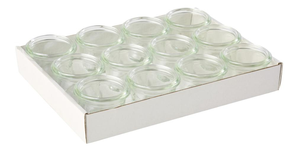 Ensemble de petits bocaux, 12 pièces, 5x5x3,5 cm, 30 ml | APS 82359