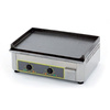 Plaque de cuisson grill à gaz, en fonte, lisse, 60x40 cm, 6,4 kW | ROLLER GRILL PSF 600 G