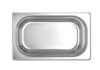 Bac GN 1/4 prof. 15 cm en acier inoxydable PROFI LINE | HENDI 801611