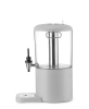 Distributeur de jus, 4 l UNIQ, conçu par Robert Bronwasser, blanc, 315x211x(H)431mm | HENDI 425046
