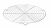 Grille de refroidissement pour gâteaux, Ø 32 cm | HENDI 594032