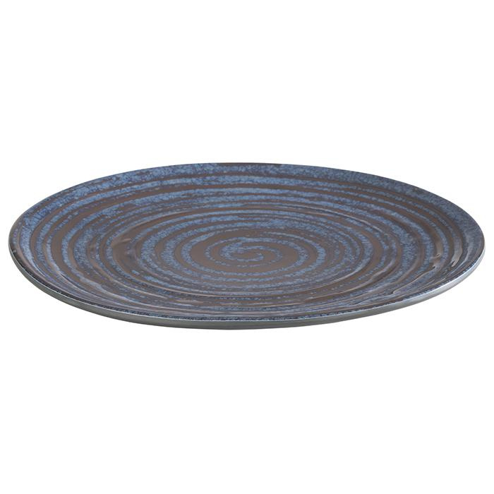 Assiette LOOPS en mélamine, 22x2 cm | APS 85027