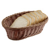 Panier de table et de buffet ECONOMIC, ovale, marron, 27x17.5x9.5 cm | APS 40194
