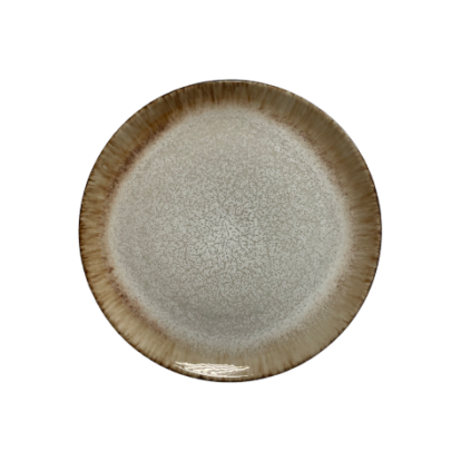 Assiette plate Still Cristall en dolomite 27 cm | KERA CERAMIKA 14.2/C.DOL