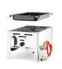 Poêle à gaz Grill Master MINI, à gaz, 4,6 kW, 29x48 cm | HENDI 154601