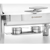 Chafing dish de table roll-top 9 L à combustible | FORGAST FG03129V1
