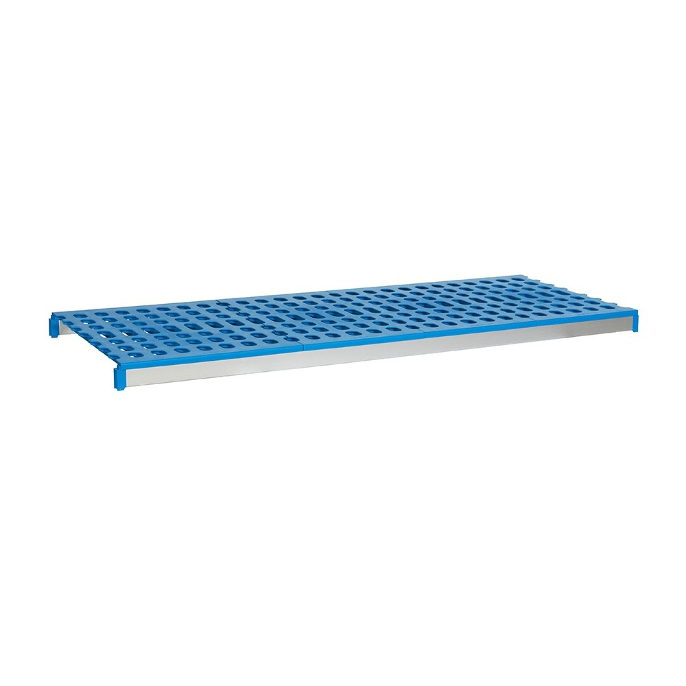 Étagère d’angle à 5 étagères prof. 50 cm 2PD-55+5P-95+5P-105+10UM | ALUSHELF 50384