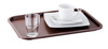 Plateau FAST FOOD brun, 41x30,5x2,5 cm | APS 537