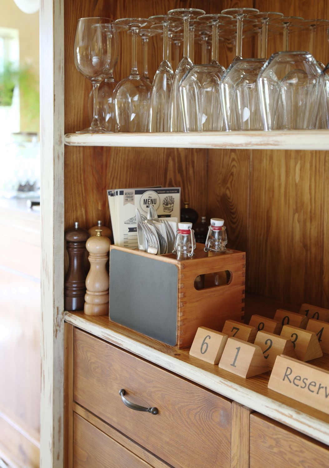 Boîte pour cartes, couverts et menus | HENDI 664148