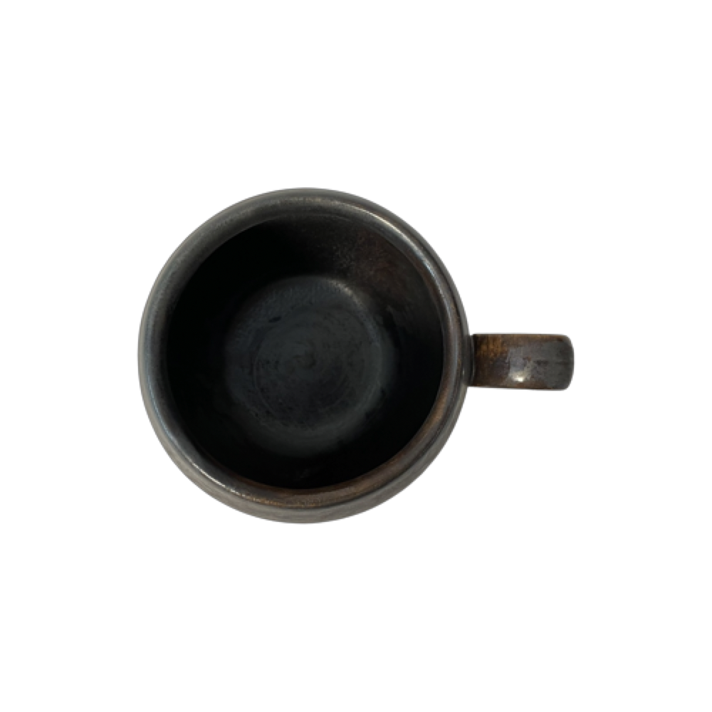Mug Oskar Still Cristall hématite 0,4 l | KERA CERAMIKA 1.34/C.HEM