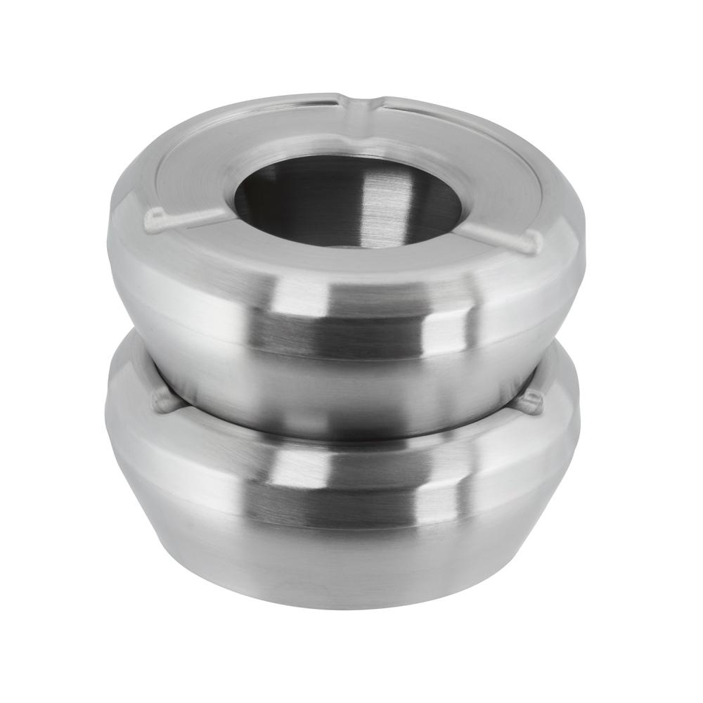 Cendrier FORGE, acier inoxydable, 9.8x4.3 cm | APS 90