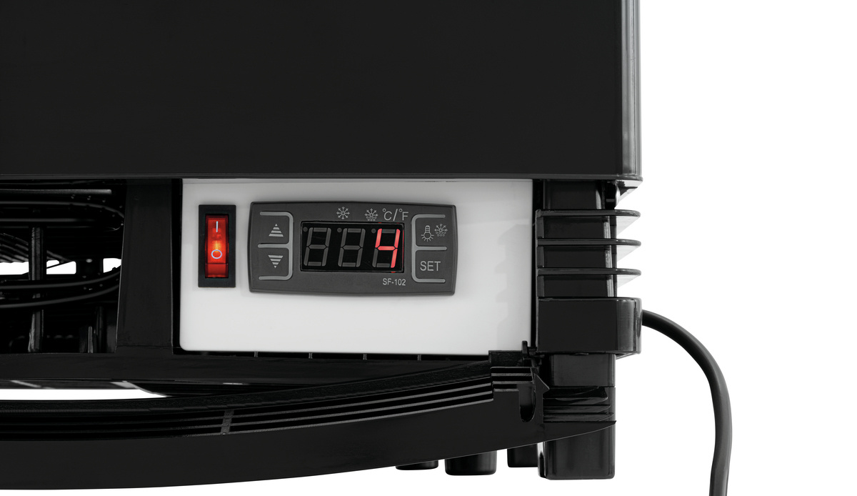 Vitrine réfrigérée Mini 75L2T noire | BARTSCHER 700387