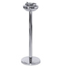 Cendrier sur pied haut, chromé, hauteur 60 cm | CONTACTO 1614/600