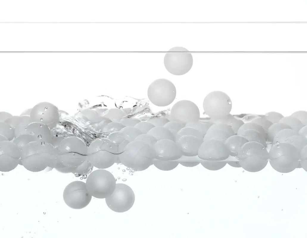 Billes de cuisson sous-vide, 500 pcs, blanc, polypropylène, 2 cm | HENDI 551998