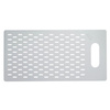 Plaque perforée pour pizza 25x50 cm | GI.METAL AM-2550AF