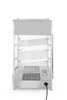 Vitrine chauffante réglable 97 l, 0,8 kW, 230 V | HENDI 233740